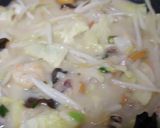 鶏白湯で皿うどん長崎風作り方4写真