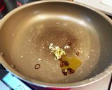 カブの葉とシラスと干しエビのパスタ作り方3写真