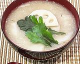 レンコンと里芋のトロトロ味噌汁作り方6写真