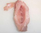 ホウレンソウのソテー入り☆チキンカツ作り方6写真