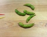 お弁当の彩りに！　枝豆のピック刺し作り方2写真