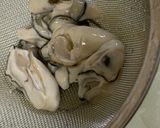 レンジで牡蠣のワイン蒸しパセリ添え作り方1写真