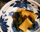 厚揚げとほうれん草の炒め作り方6写真