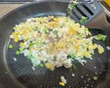 鳥軟骨と菜の花チャーハン作り方5写真