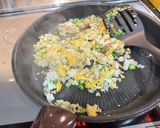 鳥軟骨と菜の花チャーハン作り方6写真