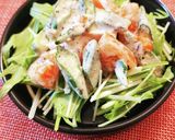 レンジで簡単★オクラのゆかりマヨサラダ作り方4写真