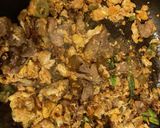 玉子多めのガッツリ中華風焼肉丼 ②作り方4写真