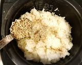 ごまとしょうゆのご飯作り方3写真