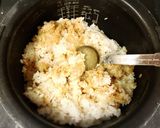 ごまとしょうゆのご飯作り方4写真