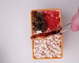 バレンタインに。メイのお弁当ケーキ作り方8写真