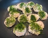 青のりが香る豆腐ハンバーグ作り方6写真