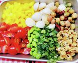 野菜たっぷりもち麦サラダ☆最高♫作り方3写真