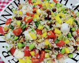 野菜たっぷりもち麦サラダ☆最高♫作り方6写真