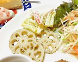 ひき肉でハンバーグメインの今日のご飯作り方2写真