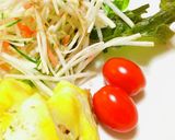 ひき肉でハンバーグメインの今日のご飯作り方6写真
