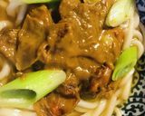 のこったカレーで●あとのせカレーうどん作り方3写真