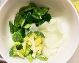 ガーリックケチャ味豚こま回鍋肉青椒肉絲風作り方5写真