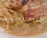 豚バラのシュークルート風作り方6写真