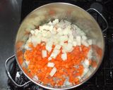 ひき肉のミネストローネ♪胃の痛みに簡単作り方4写真