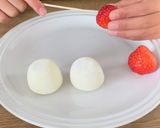 簡単カフェみたいな♡雪見いちご串❄️作り方1写真