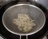 ヨウサマの減塩蓮根の胡麻ドレ×ラー油和え作り方1写真
