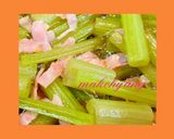 食育☆菜の花おひたしと辛子味噌和え副菜作り方7写真