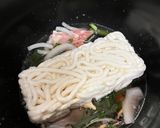 [ホットクック] キムチ煮込みうどん作り方1写真