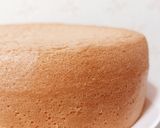 米粉のココアスポンジケーキ 18cm作り方14写真