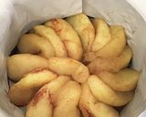 シナモン味りんごコンポートケーキ作り方3写真