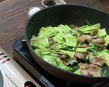 お酒のアテになる猪焼きそば作り方5写真