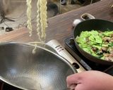 お酒のアテになる猪焼きそば作り方7写真