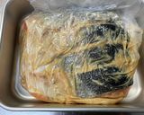鮭の味噌＆甘酒漬けの重ね蒸し作り方2写真