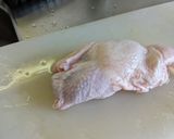 最小限の食材によるシンプルな葱鶏そうめん作り方1写真
