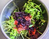 豆苗とツナと塩昆布のマヨぽんサラダ作り方3写真