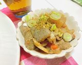 唐揚げに甘辛タレ【油淋鶏風】メインで夕飯作り方9写真