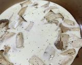 明太子クリームパスタ作り方2写真