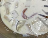 明太子クリームパスタ作り方5写真