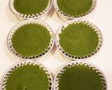 あずきと抹茶ホワイトチョコ米粉蒸しケーキ作り方11写真