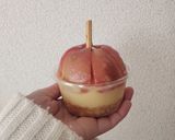 丸ごとりんごのカスタードタルト作り方11写真