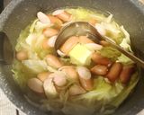 キャベツとウインナーの洋風ほったらかし煮作り方7写真