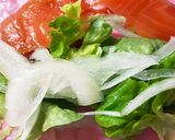 漬けサーモンの生春巻き♪作り方4写真