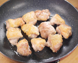 鶏肉と大根とかぼちゃの黒酢あん作り方5写真