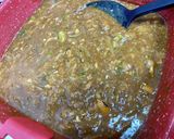イワシ缶の味噌味と葱のカレー作り方7写真