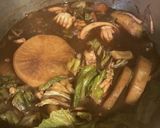 酒のつまみに　味噌とイカゲソの大根煮　⑥作り方5写真