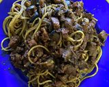 ナスと豚肉の和風ボリュームパスタ⑧作り方5写真