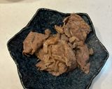 牛肉と茎わかめ入りきんぴら作り方2写真