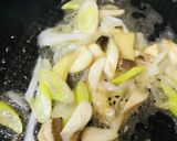 和風パスタ●長葱＆茸の海苔たまごパスタ作り方1写真