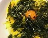 和風パスタ●長葱＆茸の海苔たまごパスタ作り方3写真