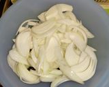 菜の花と帆立のクリームシチュー作り方1写真