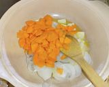 菜の花と帆立のクリームシチュー作り方4写真